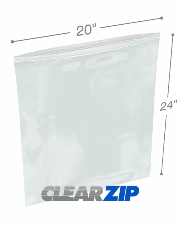 20 Kg Transparent Ziplock Pouch