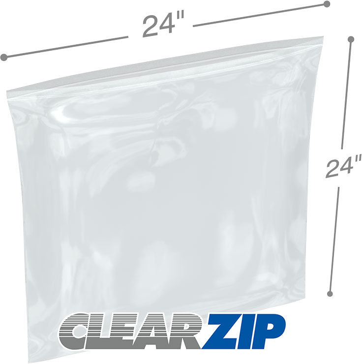 100 Pack Heavy Duty 8 x 10 Resealable 4Mil Thick Plastic Big Clear Poly Zip  Lock Dispenser Food Safe Storage Bags