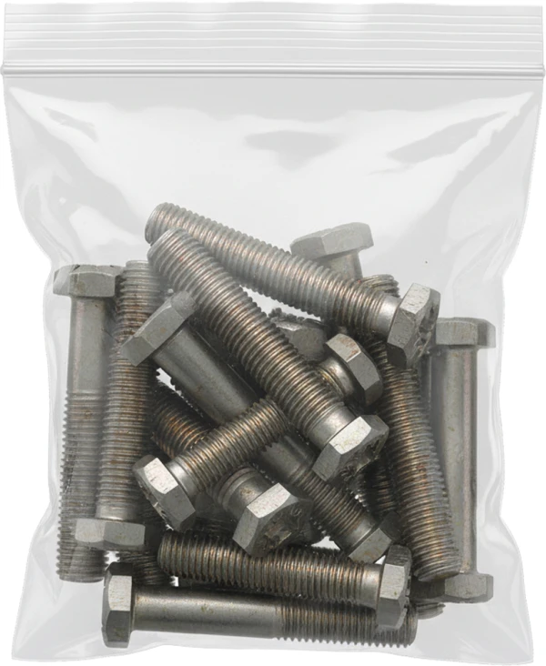 3 in. x 4 in. Double Track Zipper Bags