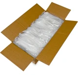 Case of 3 x 5 Clearzip Locking Top Bags with Hang Hole 4 Mil