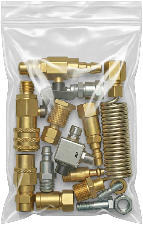 4 in. x 6 in. Double Track Zipper Bags