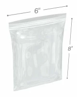 Super Duty White Block 6 Mil Ziplock Bags Freezer Safe 6mil Zip Lock Bags