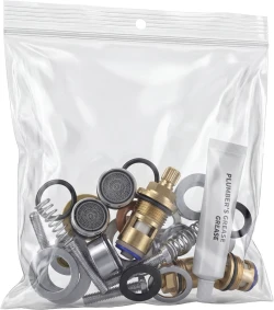 6" x 6" 2 Mil Clearzip Lock Top Hang Hole Bags