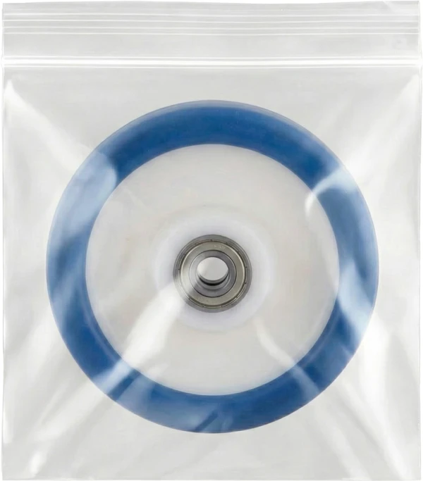 6 in. x 6 in. Double Track Zipper Bags