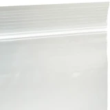 Offset Lip and Ziplock of Quart Size 7 x 8 Clearzip® Locking Top Bags 2 Mil