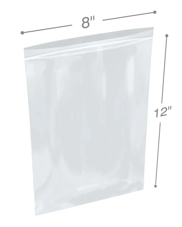 Zip Bags Archival Plastic Clear 10x12 heavy