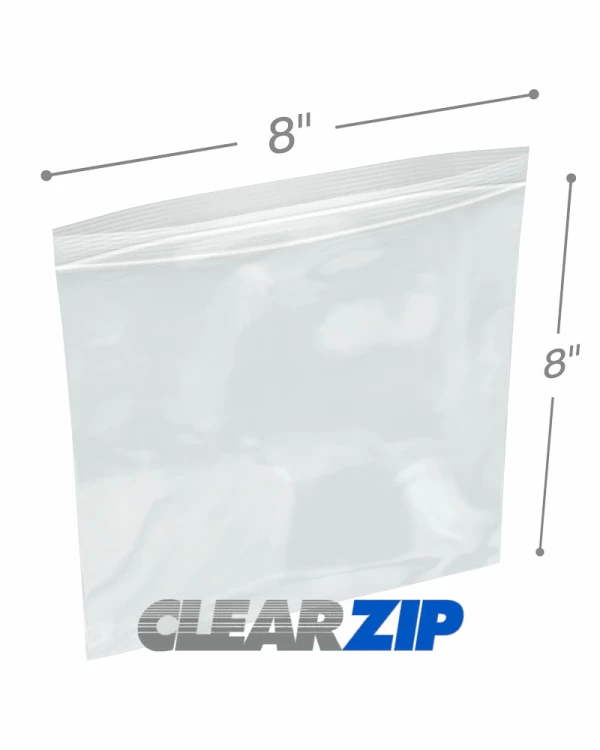 150312 - Clear Plastic Bag, 2 mil Thick, Clear, 5 x 3 x 12 Inches