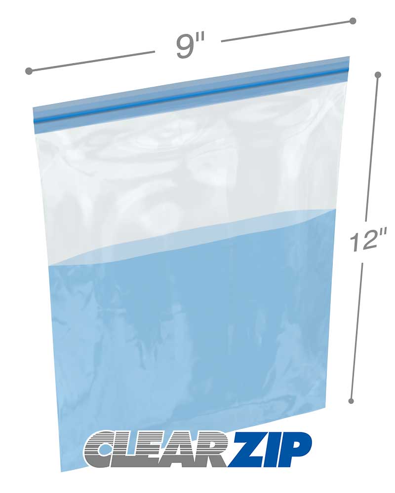 Leakproof Ziplock Bag - 9 x 12