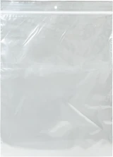 9 x 12 Clearzip Locking Top Bags with Hang Hole 2 Mil
