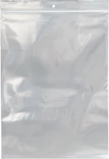 9 x 12 Clearzip Locking Top Bags with Hang Hole 4 Mil